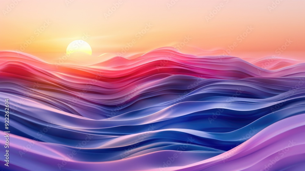 Abstract background with nostalgic sunset colors Abstract background with nostalgic sunset colors