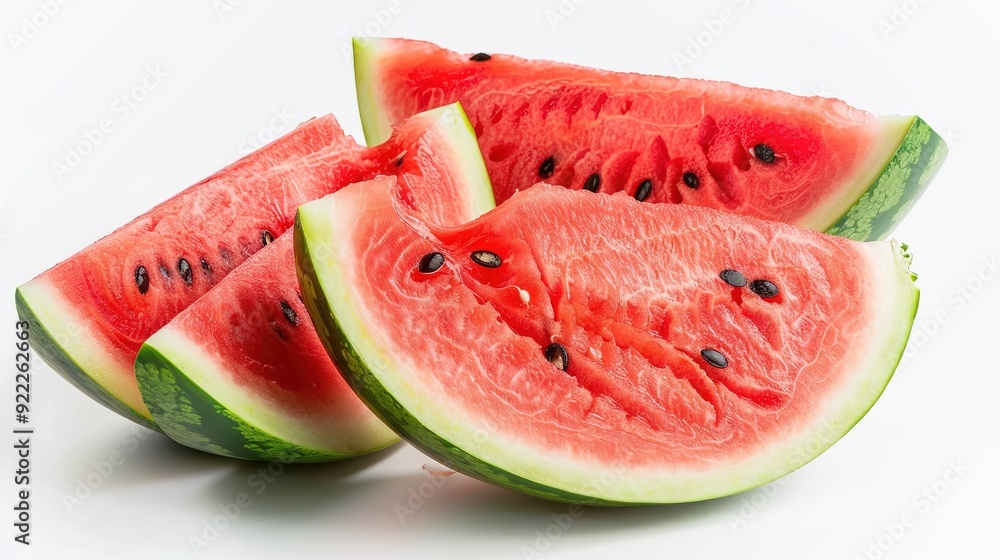 water melon fruit white background water melon fruit white background