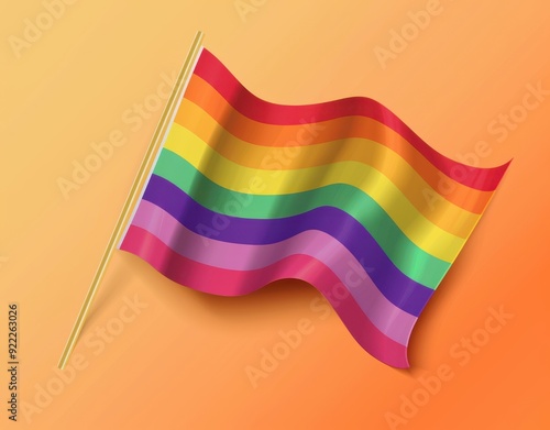 LGBTQ Pride Month Flag