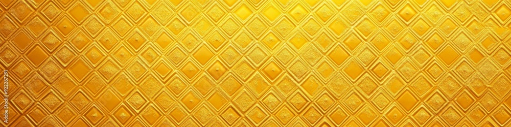 A golden yellow patterned background A golden yellow patterned background