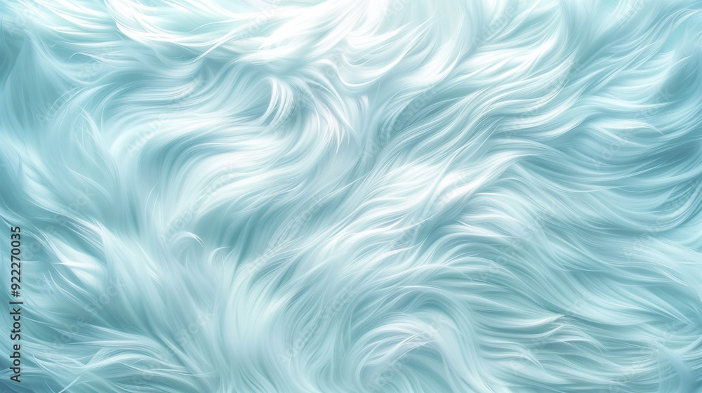 Fototapeta premium A soft white pillow with fluffy texture, lying on a white background