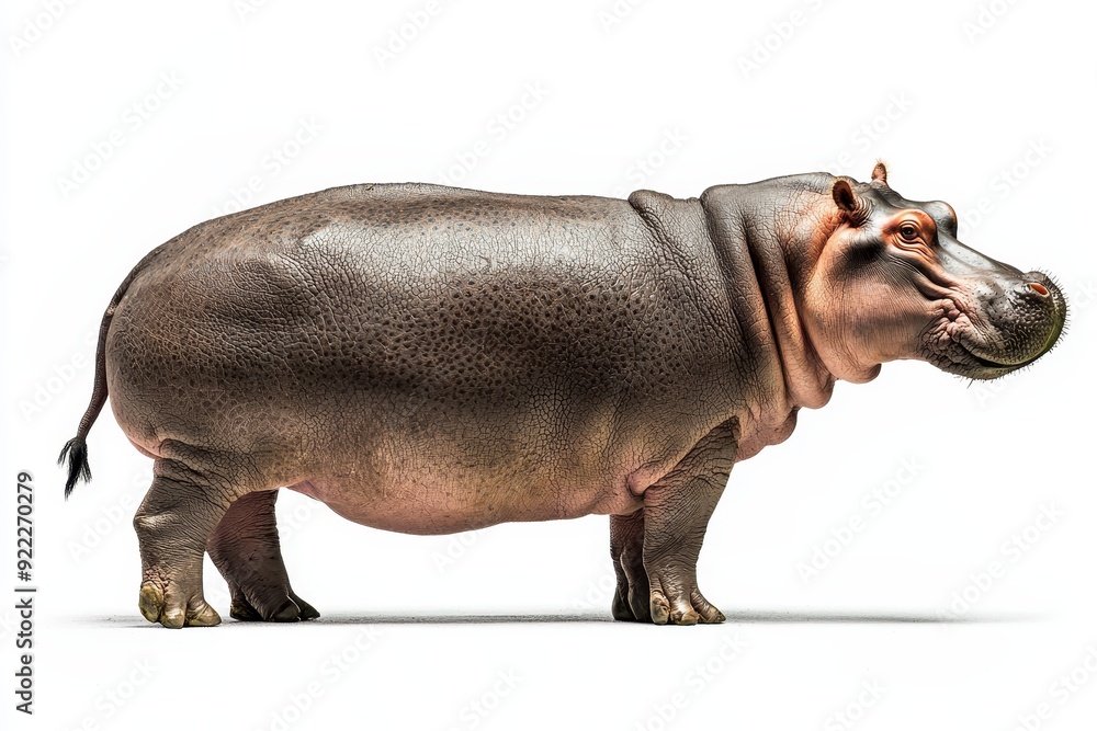 - Stock photo - Hippo isolated on transparent background - Stock photo - Hippo isolated on transparent background