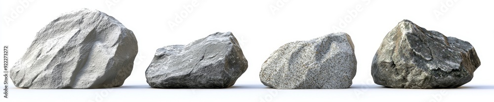 Stock photo of asteroid set isolated on transparent background Stock photo of asteroid set isolated on transparent background