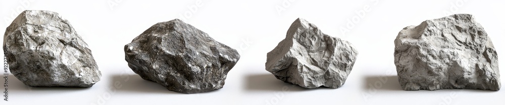 Stock image - Isolated asteroids on transparent background Stock image - Isolated asteroids on transparent background