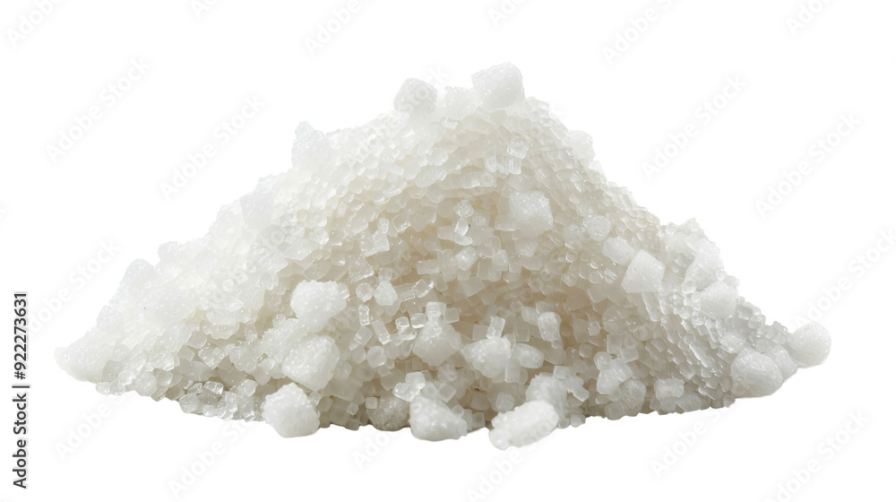 Isolated Pile of White Granulated Sugar with No Background. Isolated Pile of White Granulated Sugar with No Background.