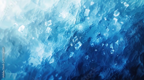 Wallpaper Mural Abstract blue background, curvy blue pattern background, Technology, defocused blue gradient. Torontodigital.ca