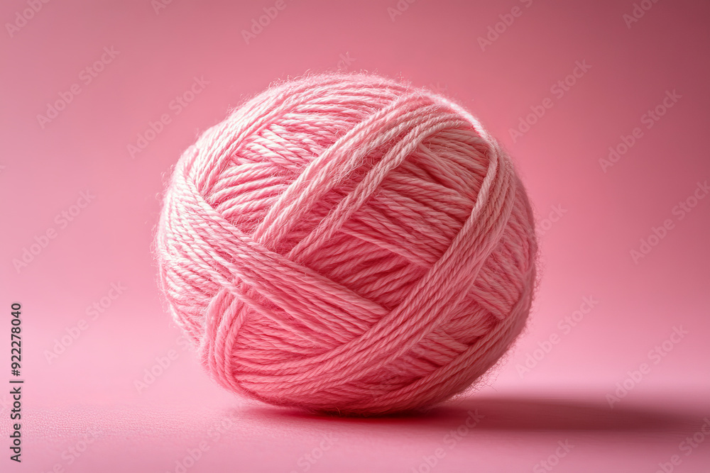 A tangled ball of yarn, symbolizing mental fatigue, set against a pastel coral background, A tangled ball of yarn, symbolizing mental fatigue, set against a pastel coral background,