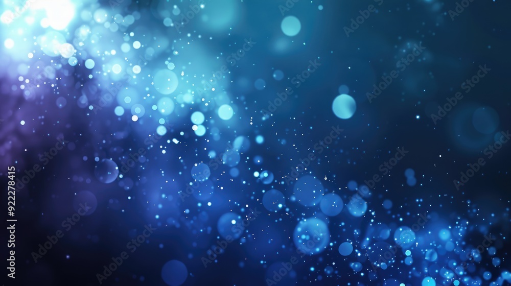 Abstract blue blurry unfocused sparkle glitter blue bokeh background wallpaper with copy space. Blue Christmas glitter design background. Abstract blue blurry unfocused sparkle glitter blue bokeh background wallpaper with copy space. Blue Christmas glitter design background.