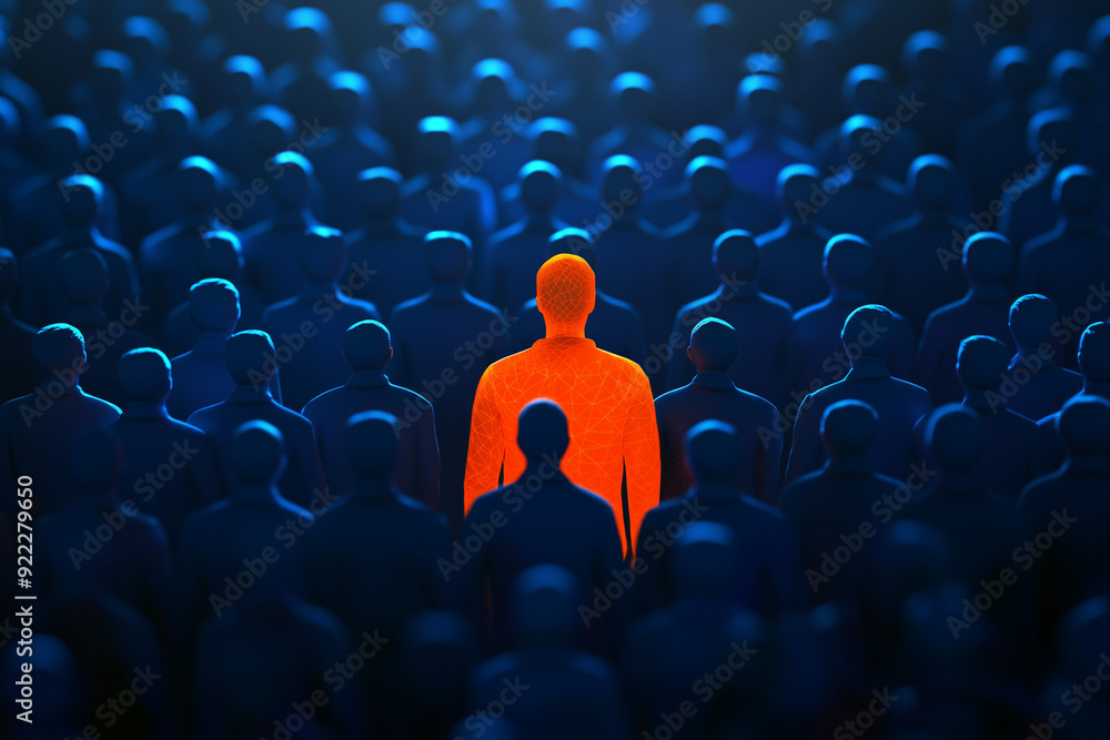 Fototapeta premium business team leader