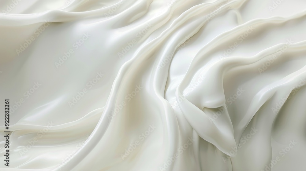 Abstract White Fabric Abstract White Fabric
