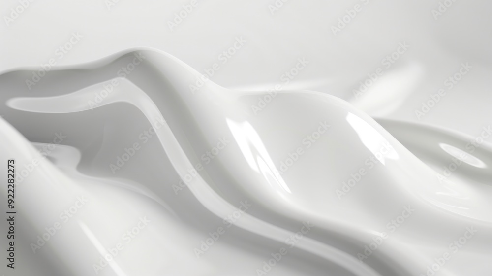 Abstract White Liquid Texture Abstract White Liquid Texture