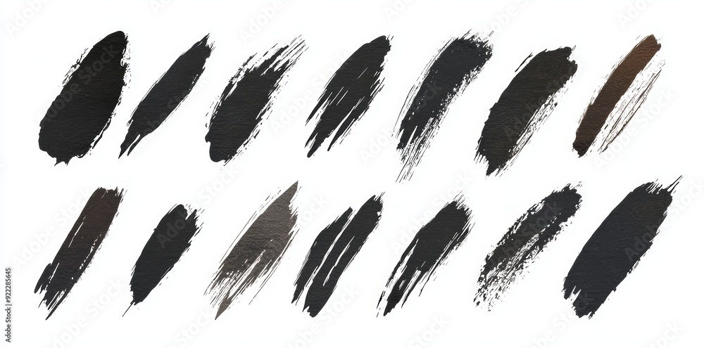 A set of brown tire tracks isolated on a transparent background. A set of brown tire tracks isolated on a transparent background.