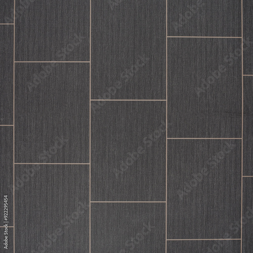 Dark Grey Fabric-Look Tile Texture - Grid Pattern, High-Resolution Swatch for Interior Design and Architectural Projects