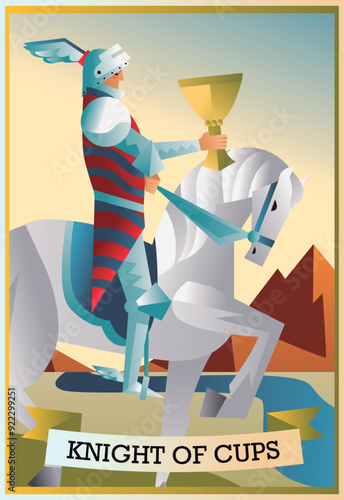 knight of cups minor arcana tarot cards