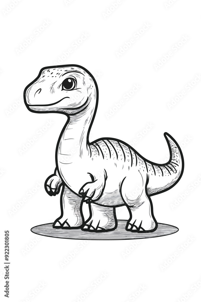 Obraz premium coloring book illustration