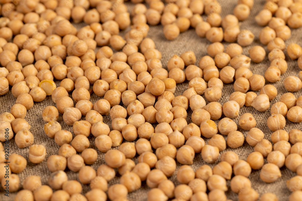 uncooked healthy grains of chickpeas porridge uncooked healthy grains of chickpeas porridge