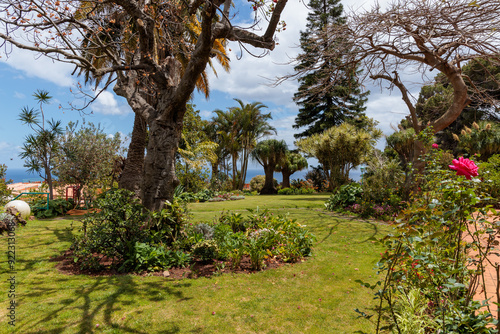 Quinta Splendida Botanical Garden on the island of Madeira