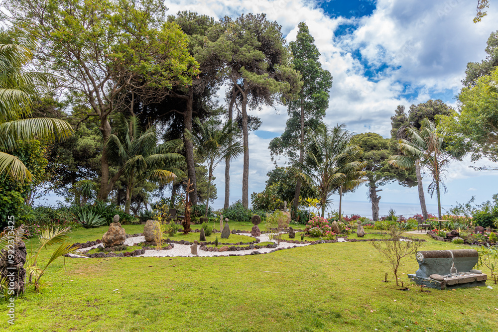 Quinta Splendida Botanical Garden on the island of Madeira