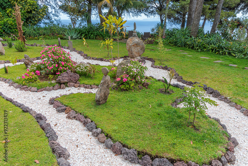 Quinta Splendida Botanical Garden on the island of Madeira