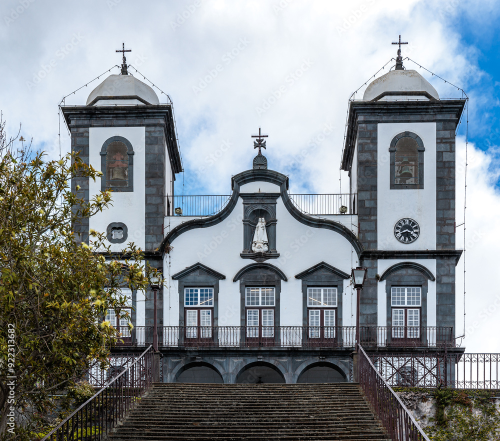 Church of the Igreja de Nossa Senhora do Monte in Funchal on the island of Madeira