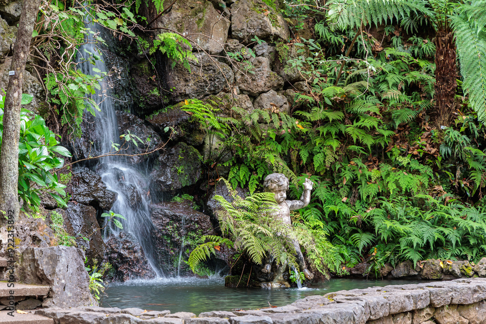 Walk around the Monte Palace Tropical Garden on the island of Madeira