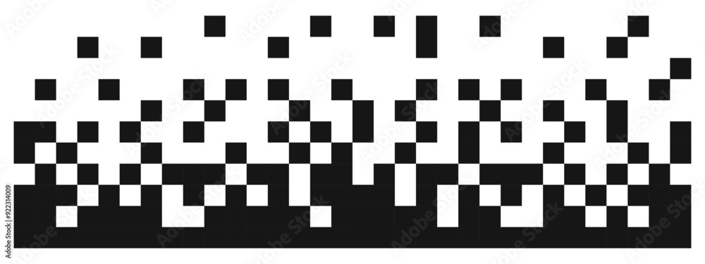 Pixel dissolved disperse mosaic background. Y2k pixel disintegration. Explosion fade. Disappear transform rectangle texture Pixel dissolved disperse mosaic background. Y2k pixel disintegration. Explosion fade. Disappear transform rectangle texture