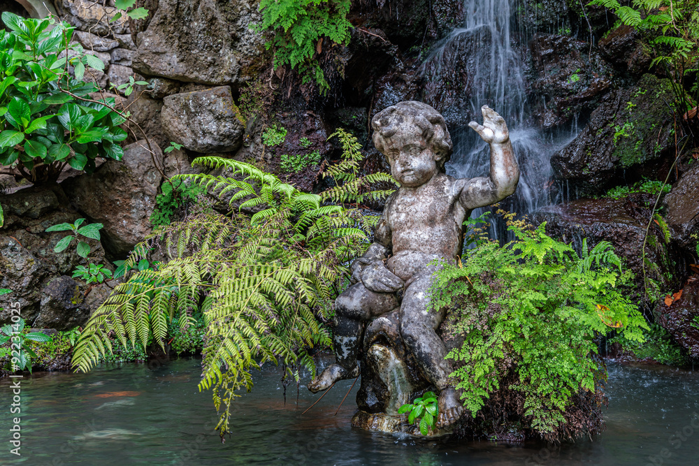 Walk around the Monte Palace Tropical Garden on the island of Madeira