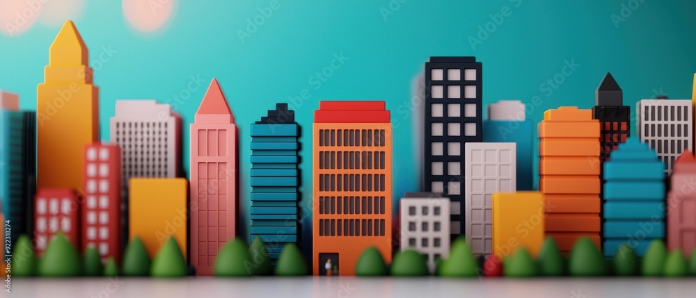 Vibrant Cartoon City Street with Animated Pedestrians and Copy Space, with Grunge Splash Dust Vibrant Cartoon City Street with Animated Pedestrians and Copy Space, with Grunge Splash Dust