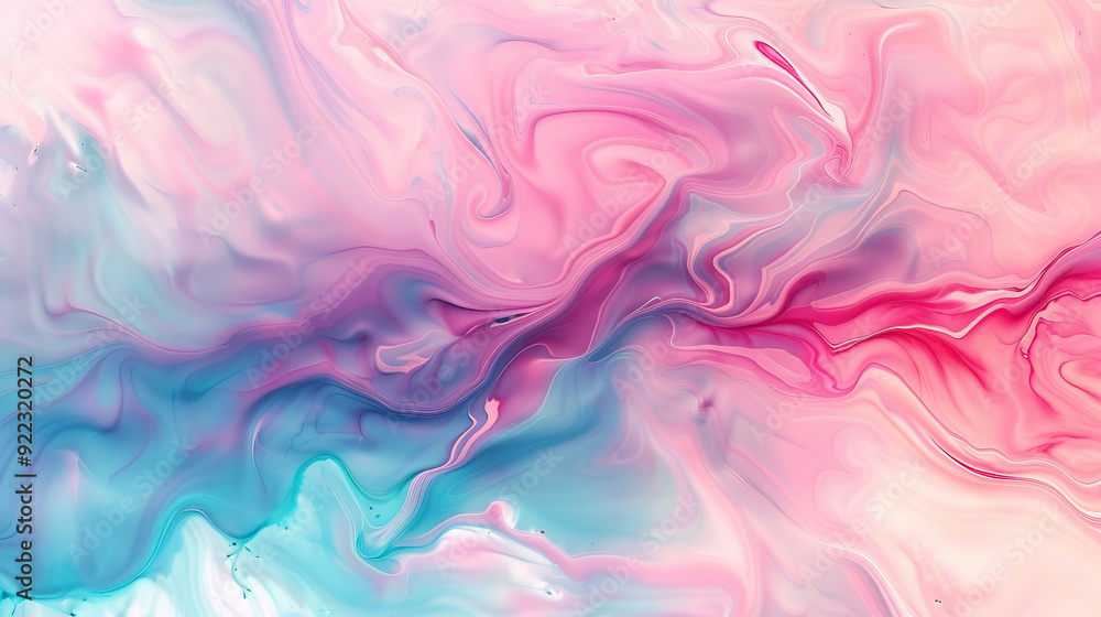Colorful abstract fluid art with vibrant shades of pink and blue modern artistic design flowing patterns Colorful abstract fluid art with vibrant shades of pink and blue modern artistic design flowing patterns