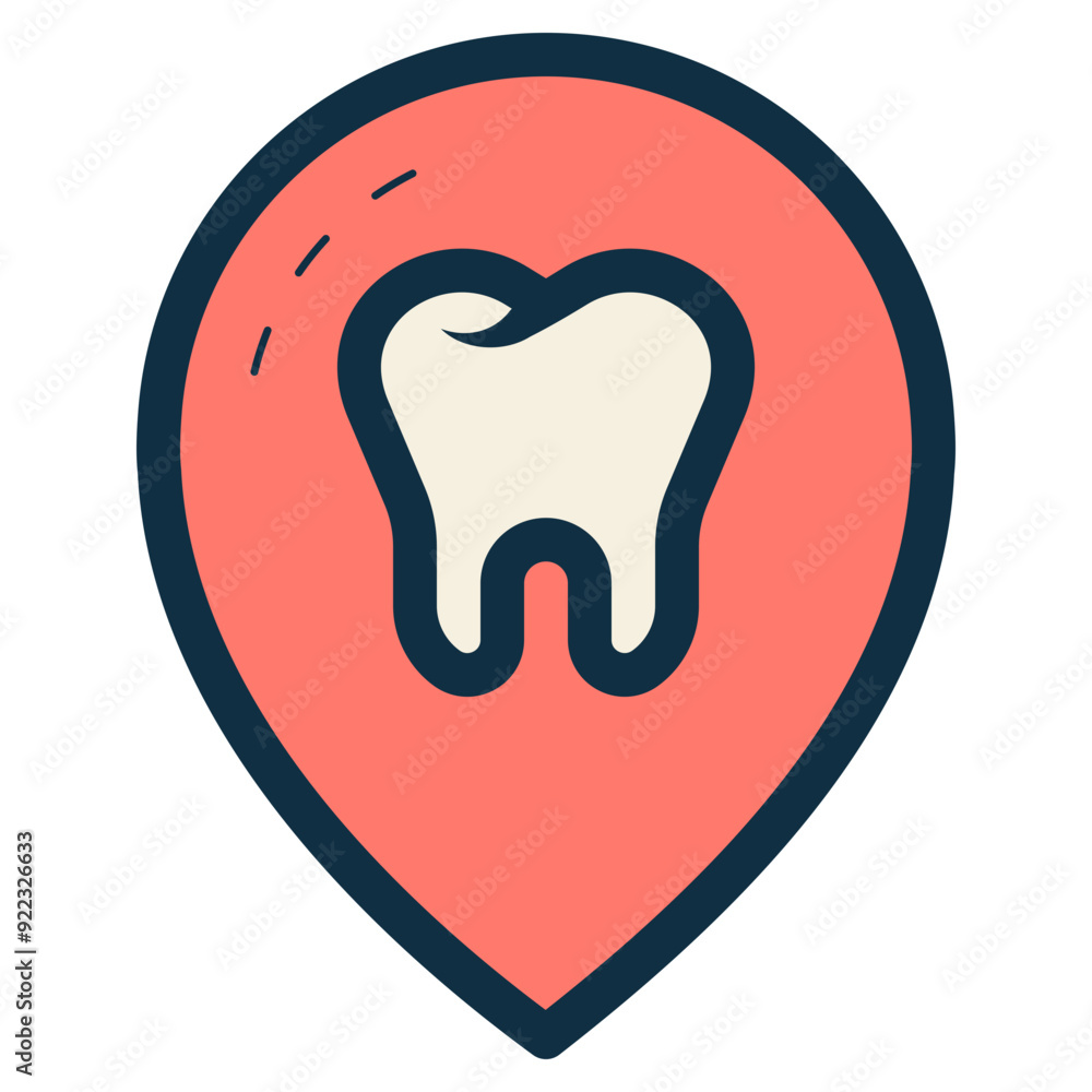 dental care clinic pin location icon dental care clinic pin location icon