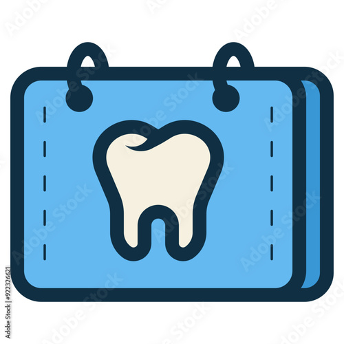dental care calendar schedule icon