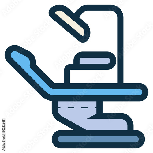 dental patient chair icon