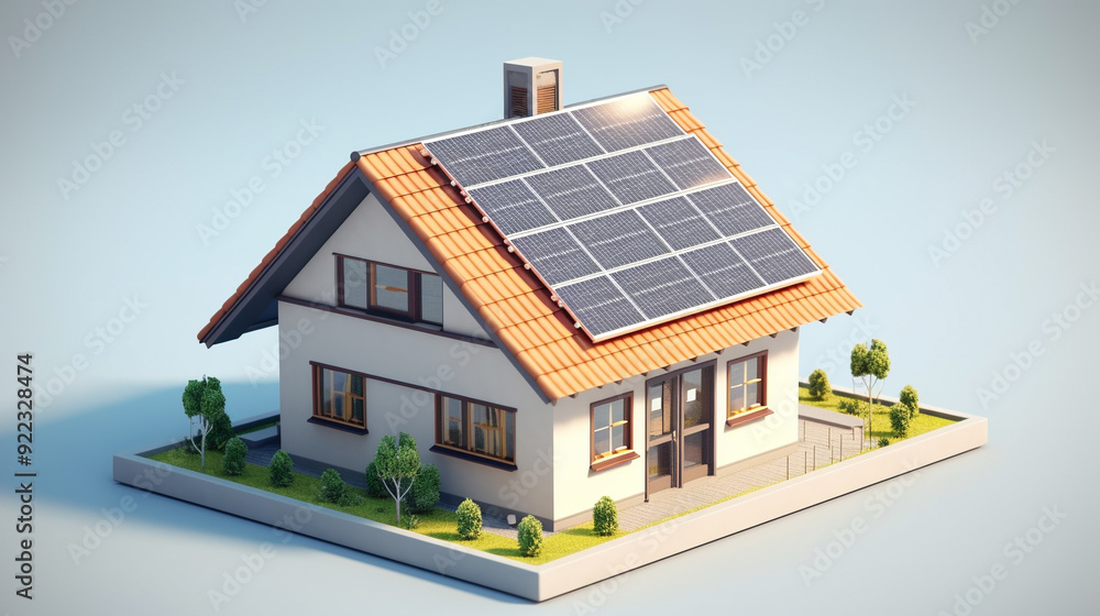house with solar panels house with solar panels
