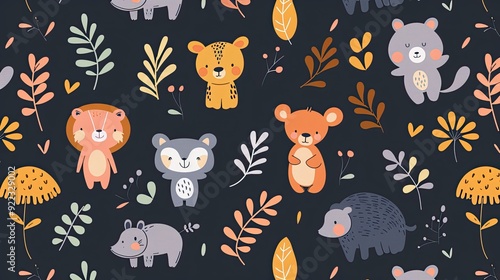 Cute Animal Pattern photo