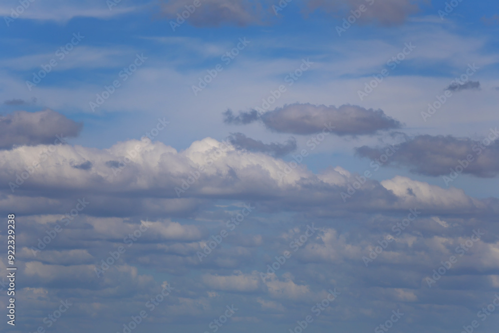 Blue sky with clouds in the daytime. Blue sky with clouds in the daytime.