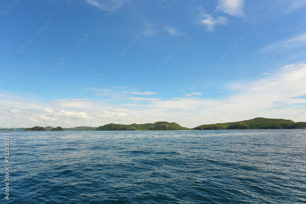 Blue sky and sea view in beauty of the landscape. Blue sky and sea view in beauty of the landscape.
