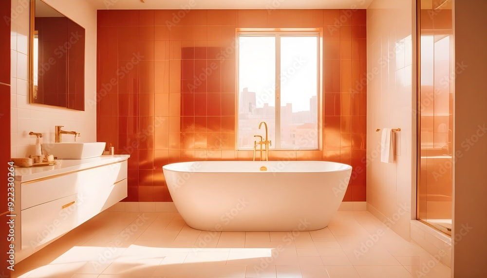 Photo interior modern design room 3d illustration Photo interior modern design room 3d illustration