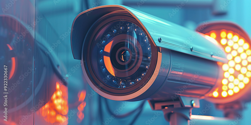 A surveillance camera, lens fixed on the action, recording every move for posterity. A surveillance camera, lens fixed on the action, recording every move for posterity.