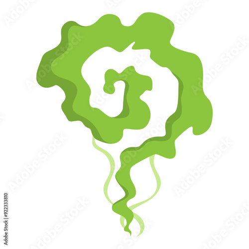 Green Smoke Cloud