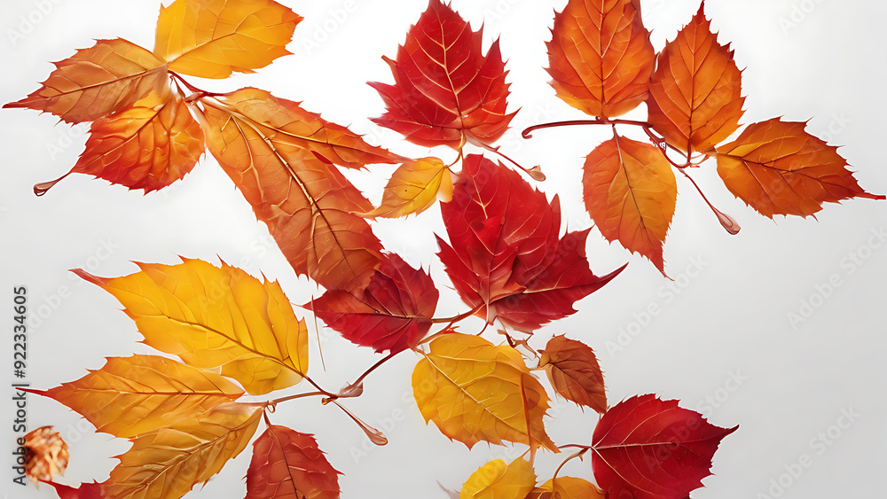 autumn leaves border autumn leaves border