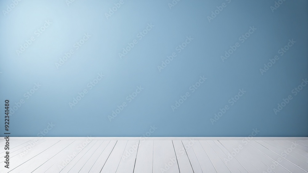 Soft Blue Gradient Studio Scene Soft Blue Gradient Studio Scene