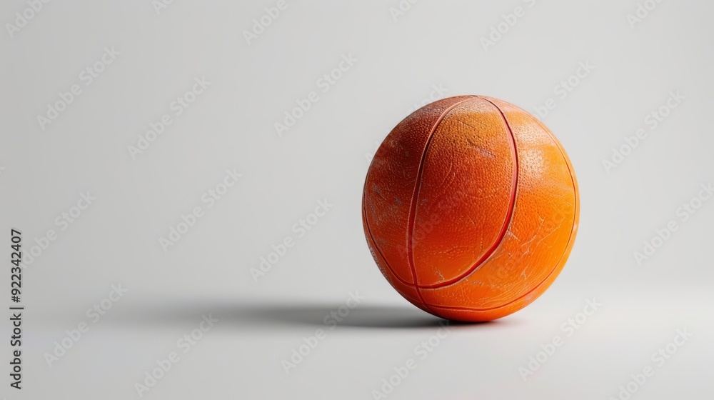 Minimalist handball, single ball, white background, clean lines Minimalist handball, single ball, white background, clean lines