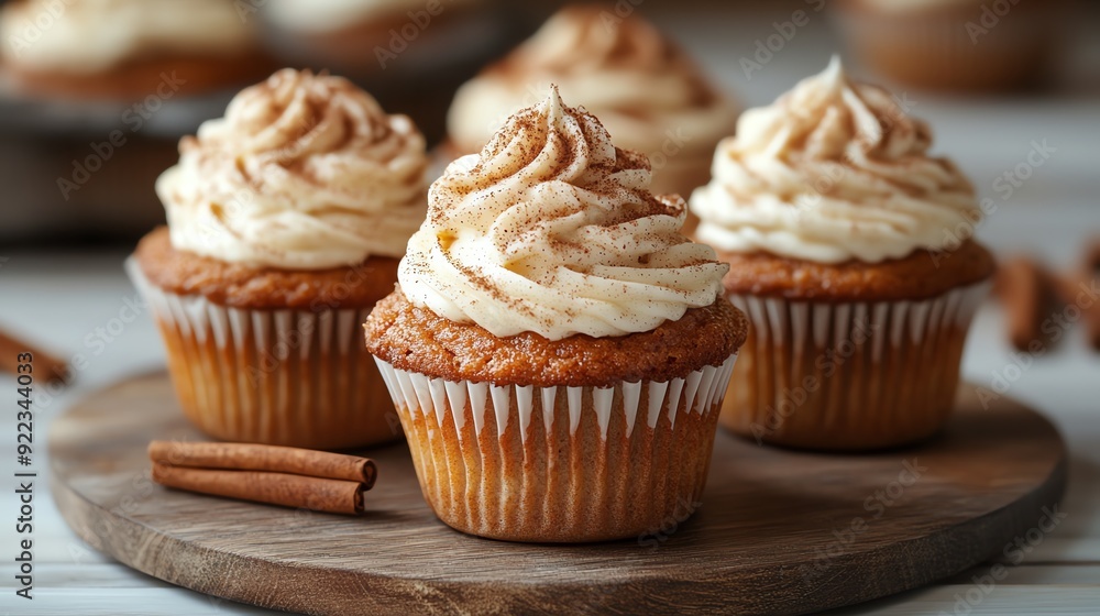 Carrot muffins filled with spiced mousse, topped with a swirl of cream cheese frosting and a sprinkle of cinnamon, carrot muffins mousse, spiced dessert twist Carrot muffins filled with spiced mousse, topped with a swirl of cream cheese frosting and a sprinkle of cinnamon, carrot muffins mousse, spiced dessert twist
