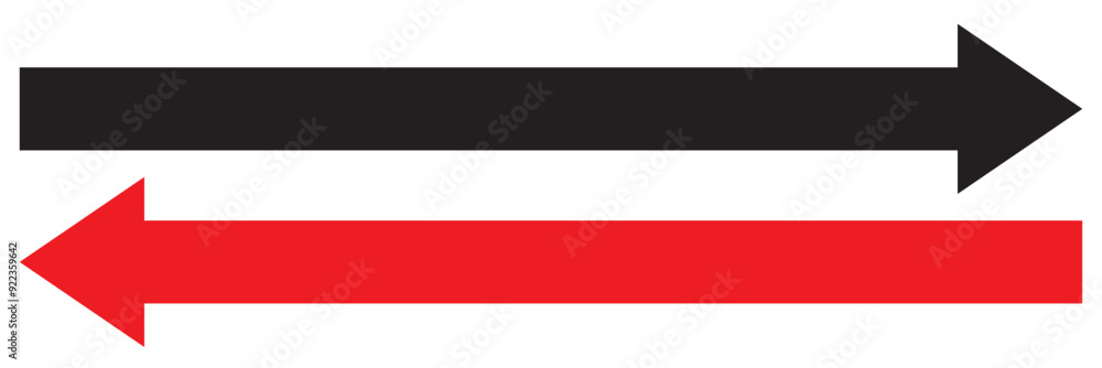 Straight long arrow vector icon. arrow icon isolated on white background. Straight long arrow vector icon. arrow icon isolated on white background.