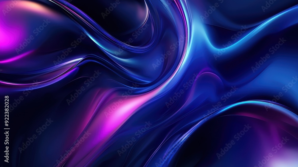 Obraz premium Abstract background with smooth shape