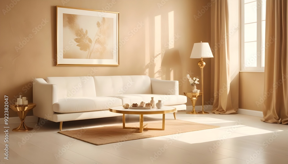 Photo interior modern design room 3d illustration Photo interior modern design room 3d illustration