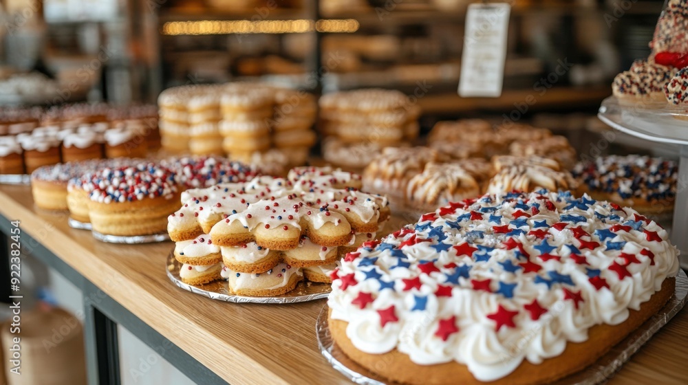 Red, White, and Blue Delights: American Bakery Treats Red, White, and Blue Delights: American Bakery Treats