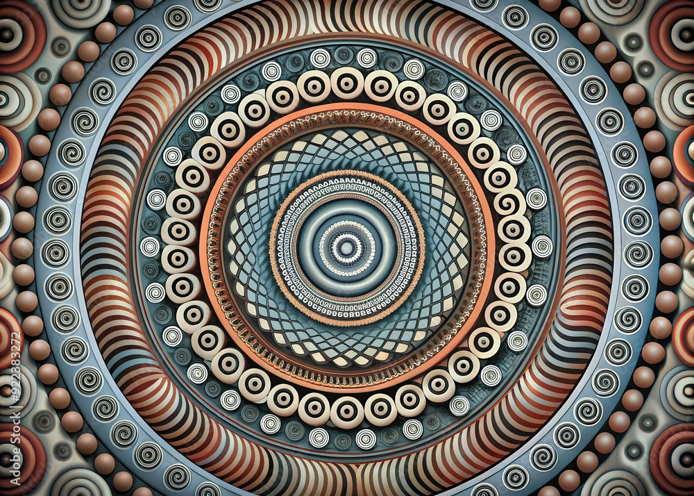 pattern with circles pattern with circles