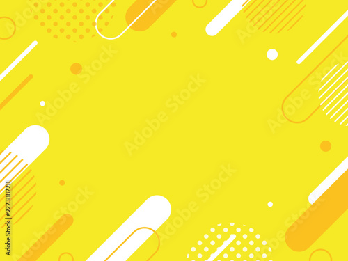 スーパーSALE　黄色　ポップ 　背景