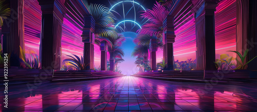 neon background